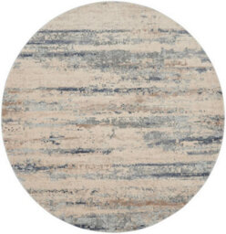 Beige Abstract Grey Abstract Luxurious Modern Easy To Clean Rug For Dining Room Bed Room And Living Room-160Cm (Circle) - thumbnail 7