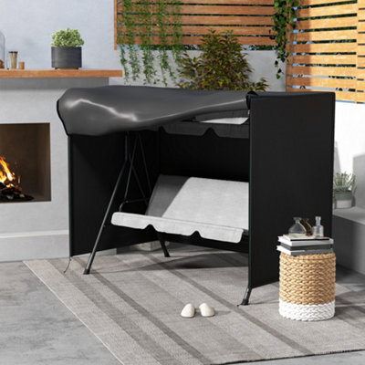 Outsunny Garden Furniture Protector Patio Swing Chair Cover Black - image 1