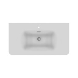 Plum&clay Isla Ribbed Fluted Grey 2 Drawer Freestanding Bathroom Vanity Unit & White Basin Set (W)800mm - thumbnail 2
