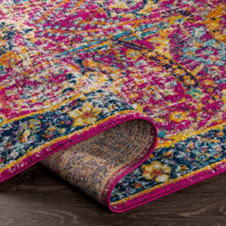 Kush Vintage Oriental Boho Burgundy Area Rug-160Cm X 220Cm - thumbnail 3