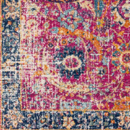 Kush Vintage Oriental Boho Burgundy Area Rug-160Cm X 220Cm - thumbnail 5
