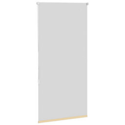 Berkfield Durable Roller Blind Blackout Beige 75X175 Cm Fabric Width 70.7 Cm Polyester - thumbnail 4