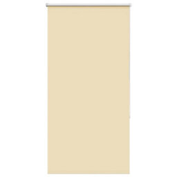 Berkfield Durable Roller Blind Blackout Beige 75X175 Cm Fabric Width 70.7 Cm Polyester - thumbnail 2