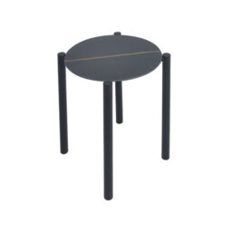 Uk Homeliving Kosei Side Table - Black - thumbnail 3