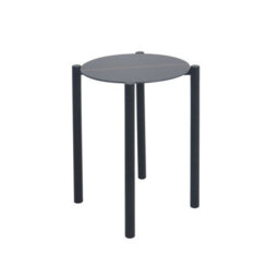Uk Homeliving Kosei Side Table - Black - thumbnail 1