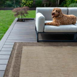 Xample Concept Looms Sumac Beige Brown Indoor Outdoor Rug 120 X 170Cm Durable Polypropylene Machine Woven No Shedding Area Rug - thumbnail 4