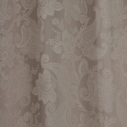 "Catherine Lansfield Opulent Jacquard Fully Lined Ready Made Floral Eyelet Curtains Champagne 66X90""" - thumbnail 3