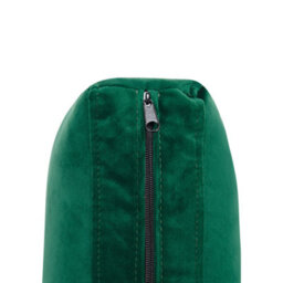 Beliani Modern Ottoman Evja Velvet Green - thumbnail 5