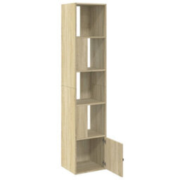 Berkfield Bookcase Sonoma Oak 40X36X189 Cm Engineered Wood - thumbnail 6