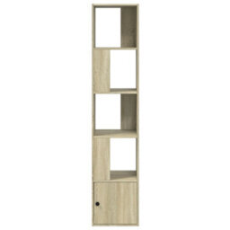 Berkfield Bookcase Sonoma Oak 40X36X189 Cm Engineered Wood - thumbnail 3