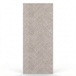 Ener-J Britwall Pvc Shower Panels Pack Of 3 Light Beige Herringbone Waterproof Bathroom Wall Cladding 2400X1000X10mm - thumbnail 3
