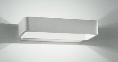 Luminosa Lighting Luminosa Omega Led Up & Down Wall Light White 480Lm 4000K 19.5X11.5X3.7Cm