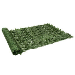 Berkfield Balcony Privacy Screen With Dark Green Leaves 300X150 Cm - thumbnail 1