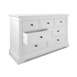 Statement Furniture Gainsborough White 3 Over 4 Chest Of Drawers - thumbnail 4