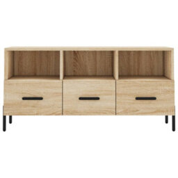 Berkfield Tv Cabinet Sonoma Oak 102X36X50 Cm Engineered Wood - thumbnail 5