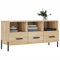 Berkfield Tv Cabinet Sonoma Oak 102X36X50 Cm Engineered Wood - thumbnail 3