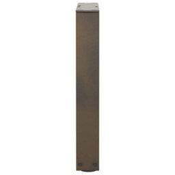Berkfield Coffee Table Legs V-Shape 2 Pcs Natural Steel 28X(42-43.3) Cm Steel - thumbnail 6