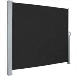 Living And Home Grey Outdoor Garden Retractable Sun Protection Sunshade Privacy Screen Side Awning 300 X 180 Cm - thumbnail 4