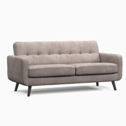 Furnishings For Less UK Kendal Fixed Back Antelope 3 Piece Sofa Suite 3 Seater, 2 Seater And Armchair - thumbnail 2