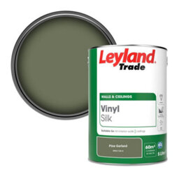 Leyland Trade Vinyl Silk Walls & Ceilings Emulsion Paint Pine Garland (Ppg1126-6) - 5L - thumbnail 1