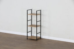 Celino 3 Tier Ladder Shelf Bookcase Living Room Display Shelving Unit Plant Rack - thumbnail 3