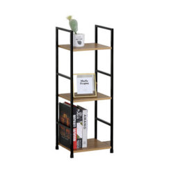 Celino 3 Tier Ladder Shelf Bookcase Living Room Display Shelving Unit Plant Rack - thumbnail 1