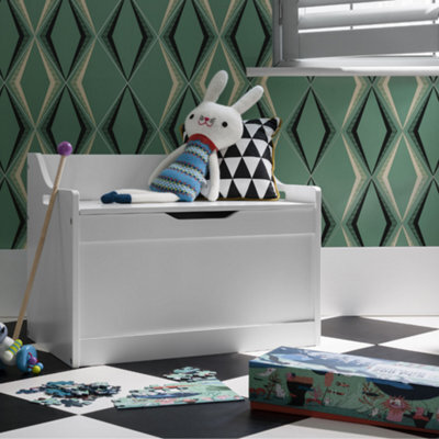Nöa & Nani Noa & Nani Toy Box Storage Organiser In Classic White Lola - image 1