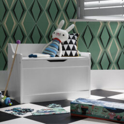 Nöa & Nani Noa & Nani Toy Box Storage Organiser In Classic White Lola - thumbnail 1