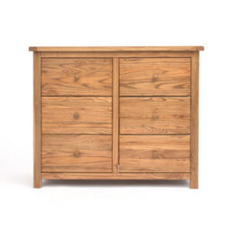 Cabinet Bits Trivento 6 Drawer Chest Of Drawers Wood Knob - thumbnail 1