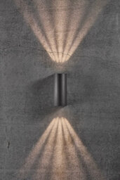 Nordlux Asbol Outdoor Aluminium Wall Light 20,000 Hrs Black,mains Led - thumbnail 4