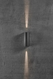 Nordlux Asbol Outdoor Aluminium Wall Light 20,000 Hrs Black,mains Led - thumbnail 5