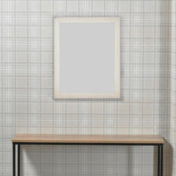 Urbn-Living Urbnliving 57Cm Height Large Oak Wooden Frame Wall Hanging Mirror
