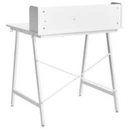 Wyld And Coco Drawing Desk White, Tilting Top Particle Board, Iron Legs, W80 X D62 X H94Cm - thumbnail 7