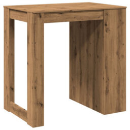 Berkfield Bar Table Artisian Oak 102X70X103.5 Cm Engineered Wood - thumbnail 7