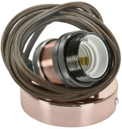 Netagon Modern Retro Vintage Industrial Pendant Ceiling Light Lamp - Antique Copper - thumbnail 3