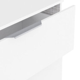 FurniComp LTD Furnicomp Chicago 6 Drawer 150Cm Large Chest Of Drawers - Matt White - thumbnail 6