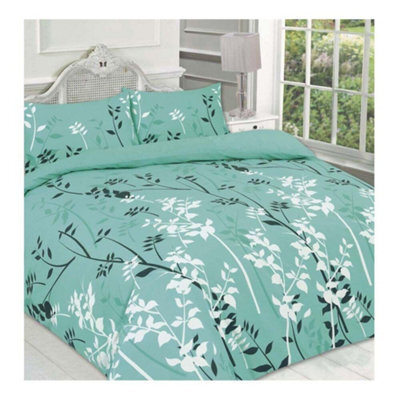 Homes & Linen Duvet Cover Or Eiderdown Set Floral Kaylee Quilt Cover