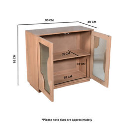 Jodhpur Solid Wooden Small Sideboard - thumbnail 6