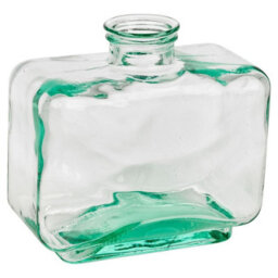 Urbn-Living Urbnliving 3.7L Recycled Heavy Decorative Glass Vase Flower Wide Holder Centrepiece Display - thumbnail 3