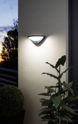 2 Pack Modern Ip44 Outdoor Wall Lights With Pir Sensor - Anthracite Aluminium Led - thumbnail 3