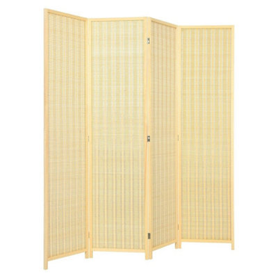 4 Panel Room Divider Portable Folding - image 1