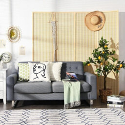 4 Panel Room Divider Portable Folding - thumbnail 5