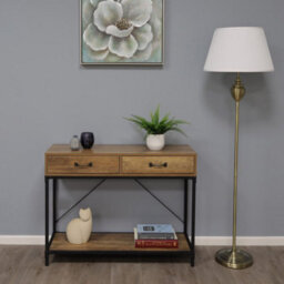 Pagazzi Lighting Pagazzi Giona Antique Brass And White Shade Floor Lamp - thumbnail 2