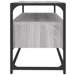 Berkfield Durable Tv Cabinet Grey Sonoma 80X35X45 Cm Engineered Wood - thumbnail 7