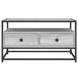 Berkfield Durable Tv Cabinet Grey Sonoma 80X35X45 Cm Engineered Wood - thumbnail 6