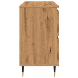 Berkfield Bathroom Cabinet Artisan Oak 80X33X60 Cm Engineered Wood - thumbnail 5
