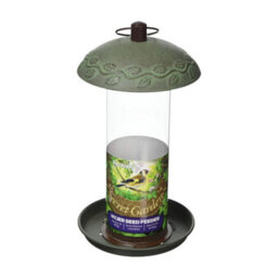 Peckish Secret Garden Nyjer Seed Bird Feeder 14 X 14 X 25 Cm Hanging Feeder For Finches Goldfinches And Small Garden Birds - thumbnail 1