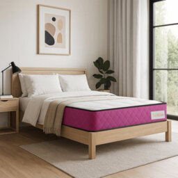 Bedz Online Twinkle Sleep Kids Coil Mattress, Medium Firm, Pink Side, 5Ft King (200X150 Cm) - thumbnail 7