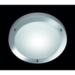 Luminosa Lighting Luminosa Condus Modern Bathroom Ceiling Light Chrome Ip44 - Uk Stock - thumbnail 2