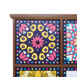 Beliani Boho Sideboard Kuma Multicolour - thumbnail 7